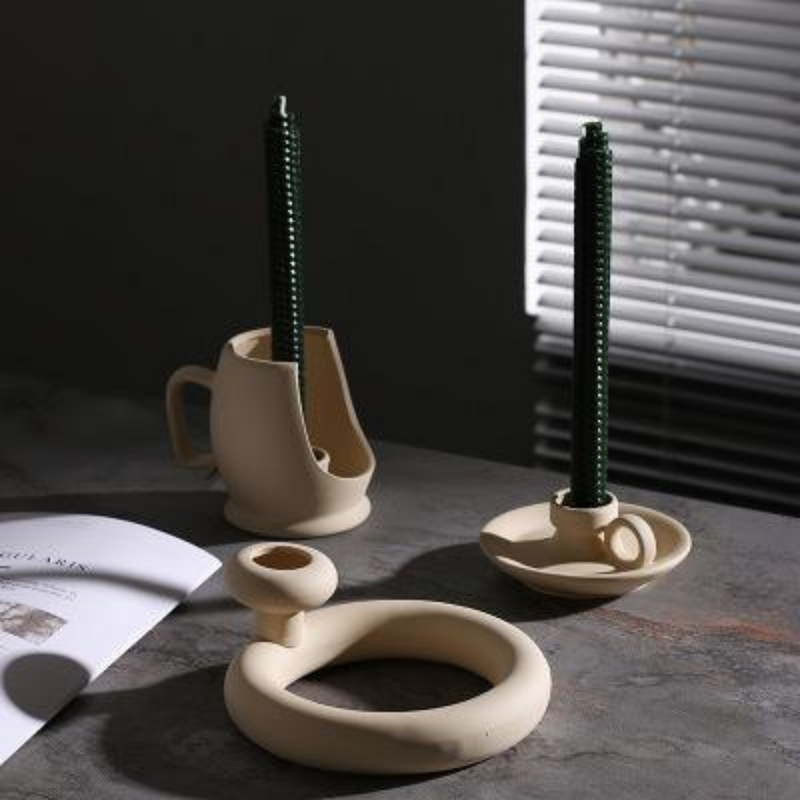 Fractal Forms Ceramic Vases (7116748619958)
