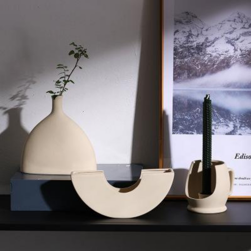 Fractal Forms Ceramic Vases (7116748619958)