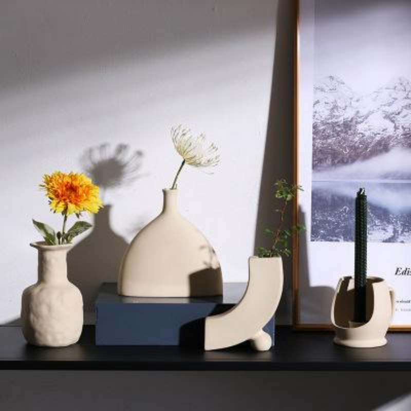Fractal Forms Ceramic Vases (7116748619958)