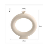 Fractal Forms Ceramic Vases (7116748619958)