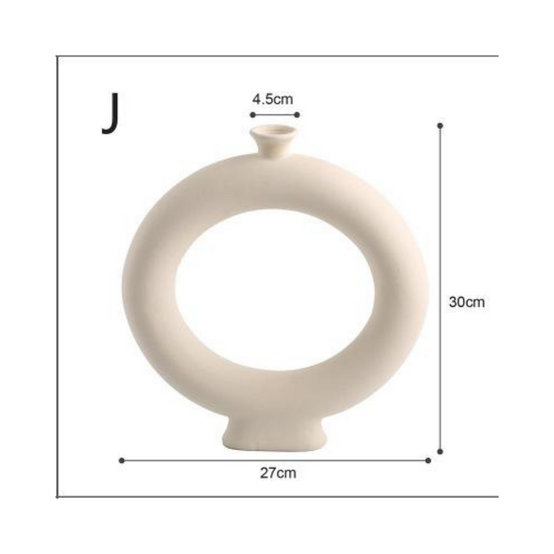 Fractal Forms Ceramic Vases (7116748619958)