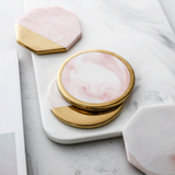 Multiform Shapes Marble Style Coaster Set (7116680134838)