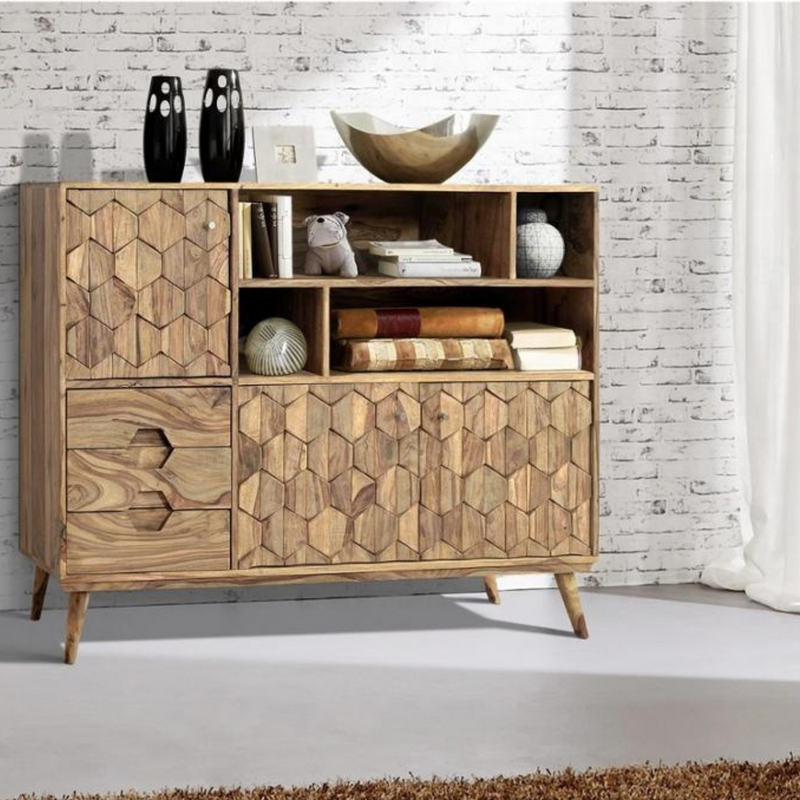Hexagon Sideboard Shelves (6999833510070)