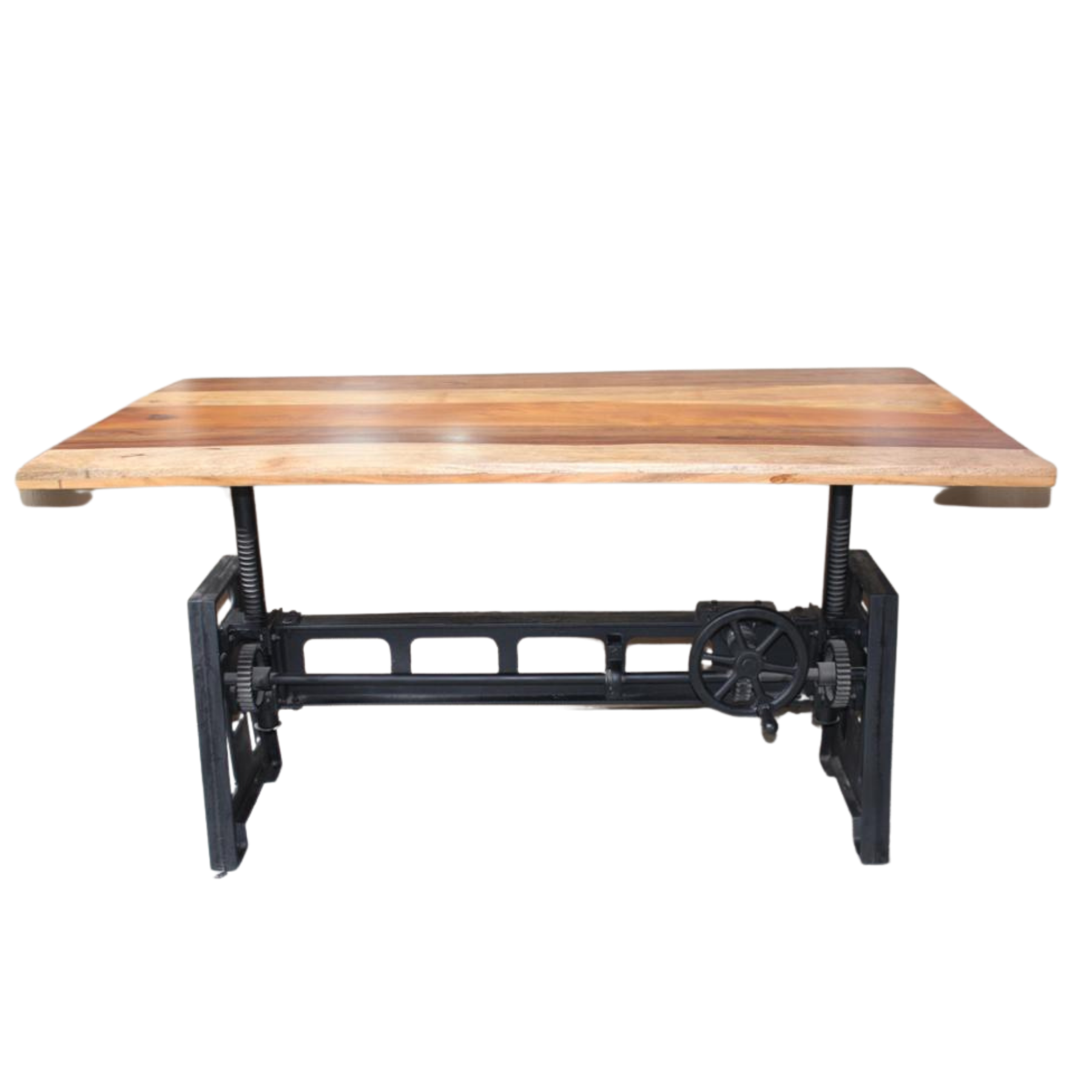 Industrial Railway Dining Table – My Home Design
