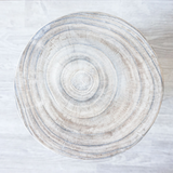 Krakatau Volcano Timber Stool