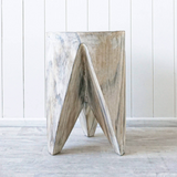Krakatau Volcano Timber Stool