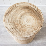 Malapas Island Timber Stool Natural