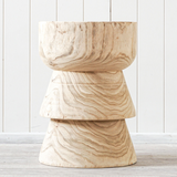 Malapas Island Timber Stool Natural