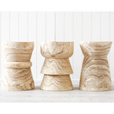 Malapas Island Timber Stool Natural