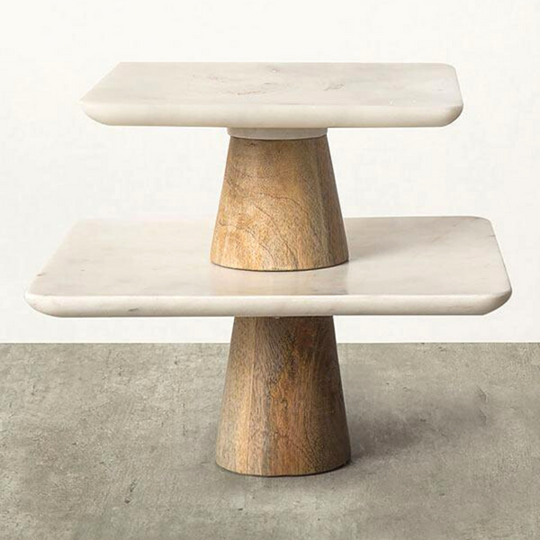Marble's Tower Cake Stand (7033567969462)