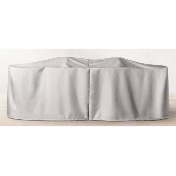 White Waterproof Outdoor Sofa Cover - Deep Ocean Outdoor Coffee Table