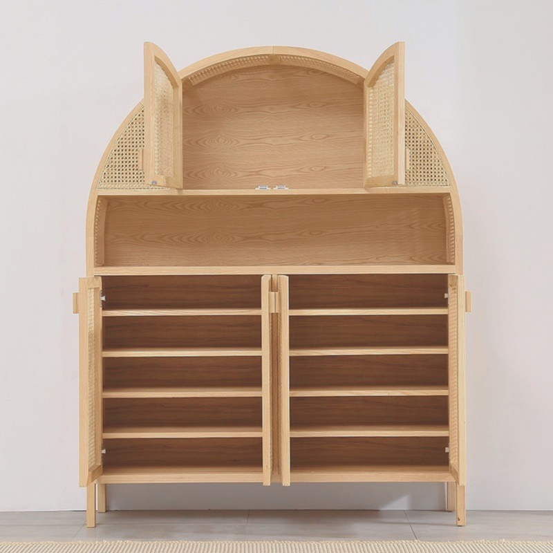 Seville Arch Ratan Cabinet  Living Room & Bedroom (6838948790454)