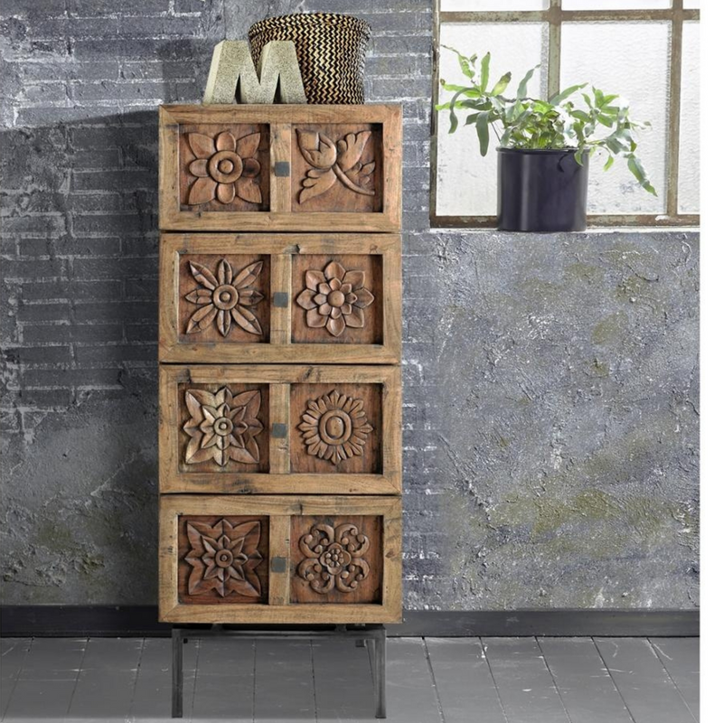 Spring Floral Chest of Drawers (7033046335670)