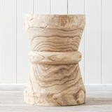Tubbataha Reef Timber Stool Natural