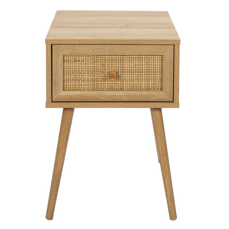 White Sands Bed Side Table Rattan (6839033757878)